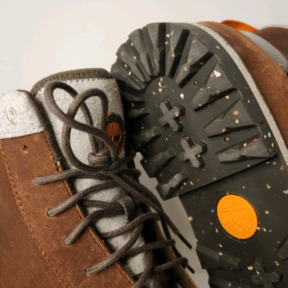 Timberland Timbercycle EK+  Recycled Leather Lace Up Boots A5MZM sz13 NWOT - Picture 14 of 16